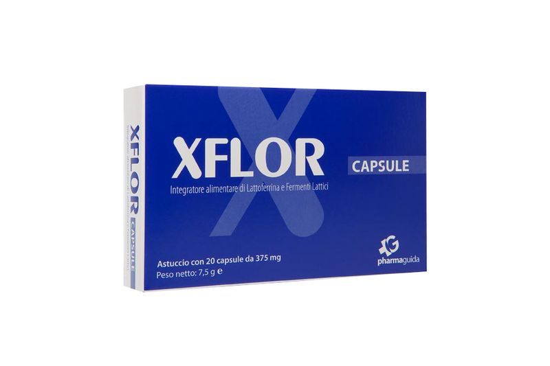 XFlor fermenti lattici 20 capsule-1