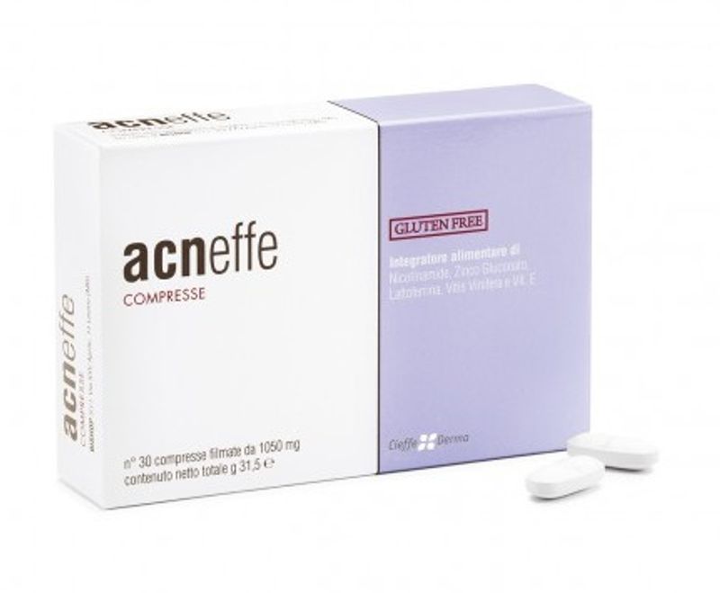 Acneffe integratore per pelli acneiche 30 compresse-1