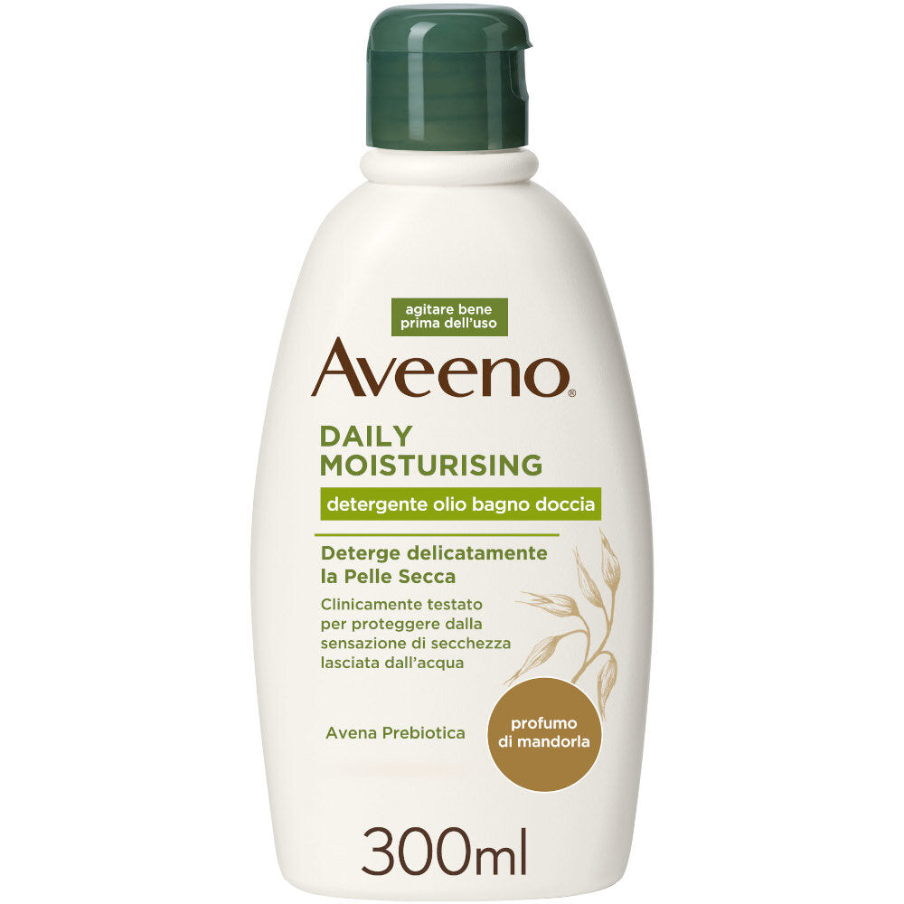Aveeno Daily Moisturising Detergente Olio Bagno e Doccia 300ml-8