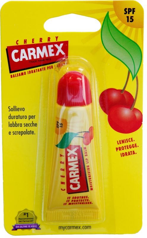 Carmex Classic Balsamo Idratante Labbra Cherry tubetto 10g-1