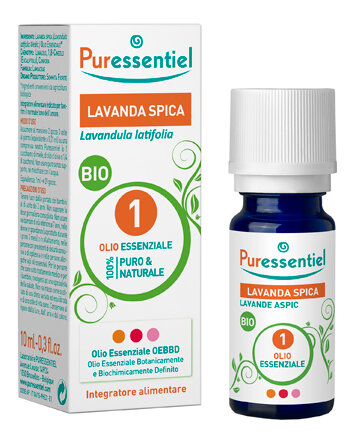 Puressentiel Olio Essenziale Puro di Lavanda Spica Bio 10ml-1
