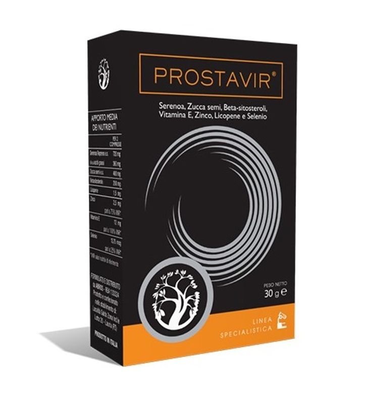 Prostavir trofismo e funzionalità ghiandola prostatica 30 compresse-1