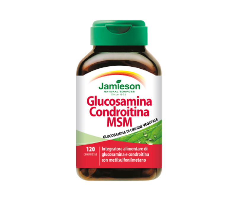 Jamieson Glucosamina Condroitina MSM 120 compresse-1