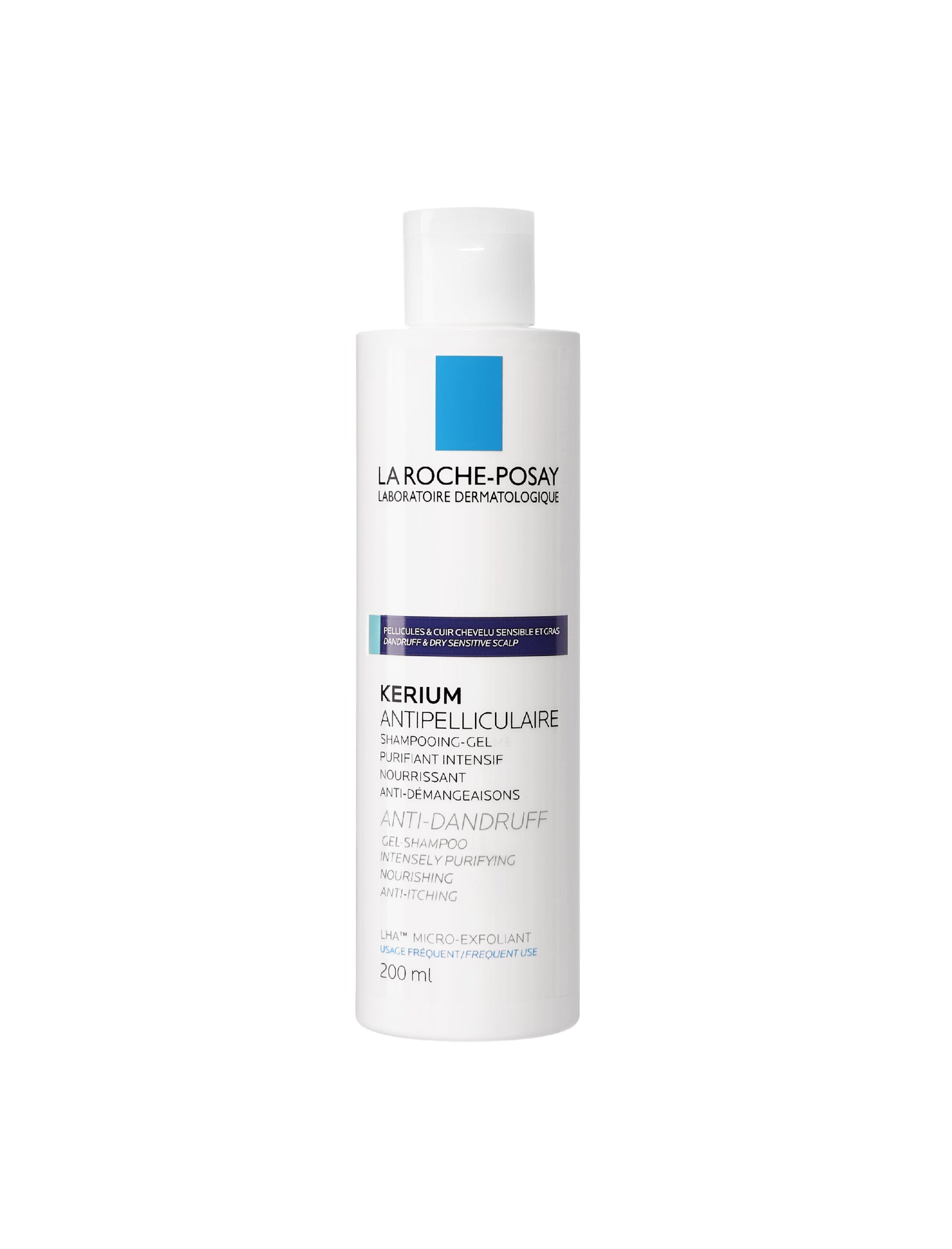 La Roche-Posay Kerium Shampoo antiforfora grassa 200 ml-1