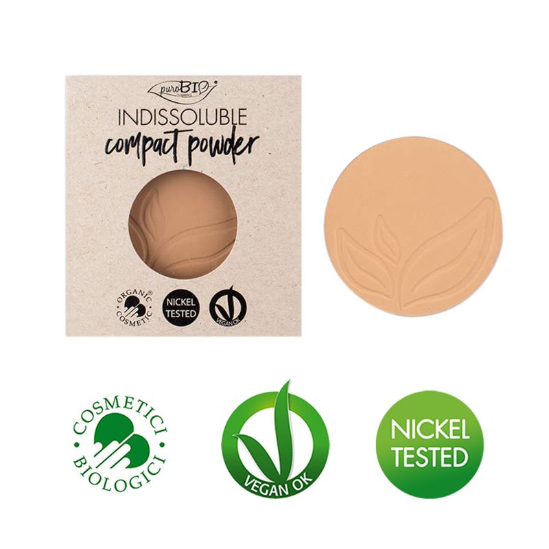 PuroBio Cosmetics Cipria Indissoluble effetto seta n.04-1