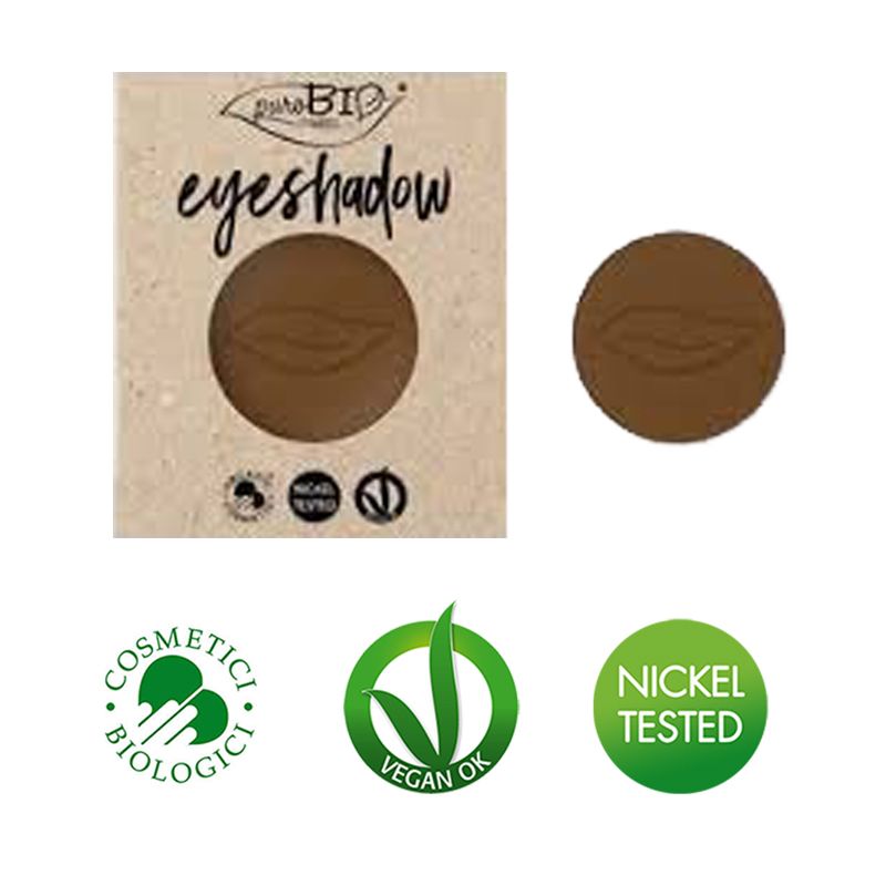 PuroBio Cosmetics Ombretto Compatto n.14 marrone freddo-1