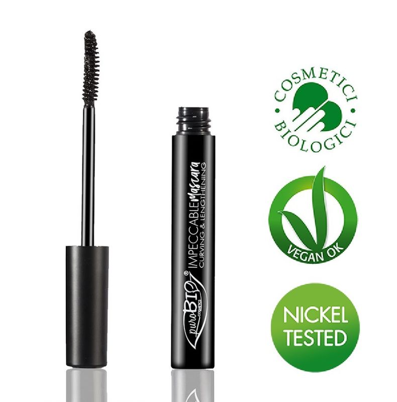 PuroBio Cosmetics Mascara Allungante Impeccable n.01 Nero-1