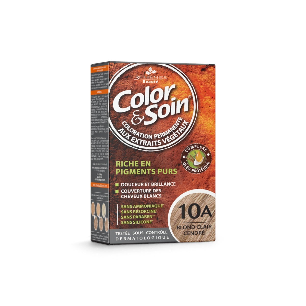 Les 3 Chenes Color & Soin Kit Tinta Capelli 10A Biondo Cenere Chiaro-1