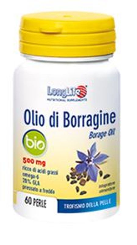 Longlife Integratore di Olio di Borragine 500 mg-1