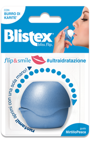 Blistex Flip&Smile #ultraidratazione Gusto MirtilloPesca-1