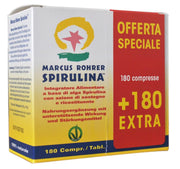 Marcus Rohrer Spirulina integratore alimentare ricostituente OFFERTA SPECIALE 360 compresse-1