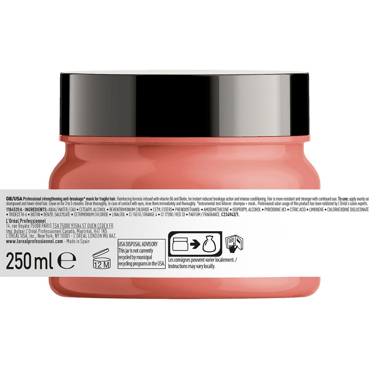 Serie Expert Inforcer Maschera 250ml