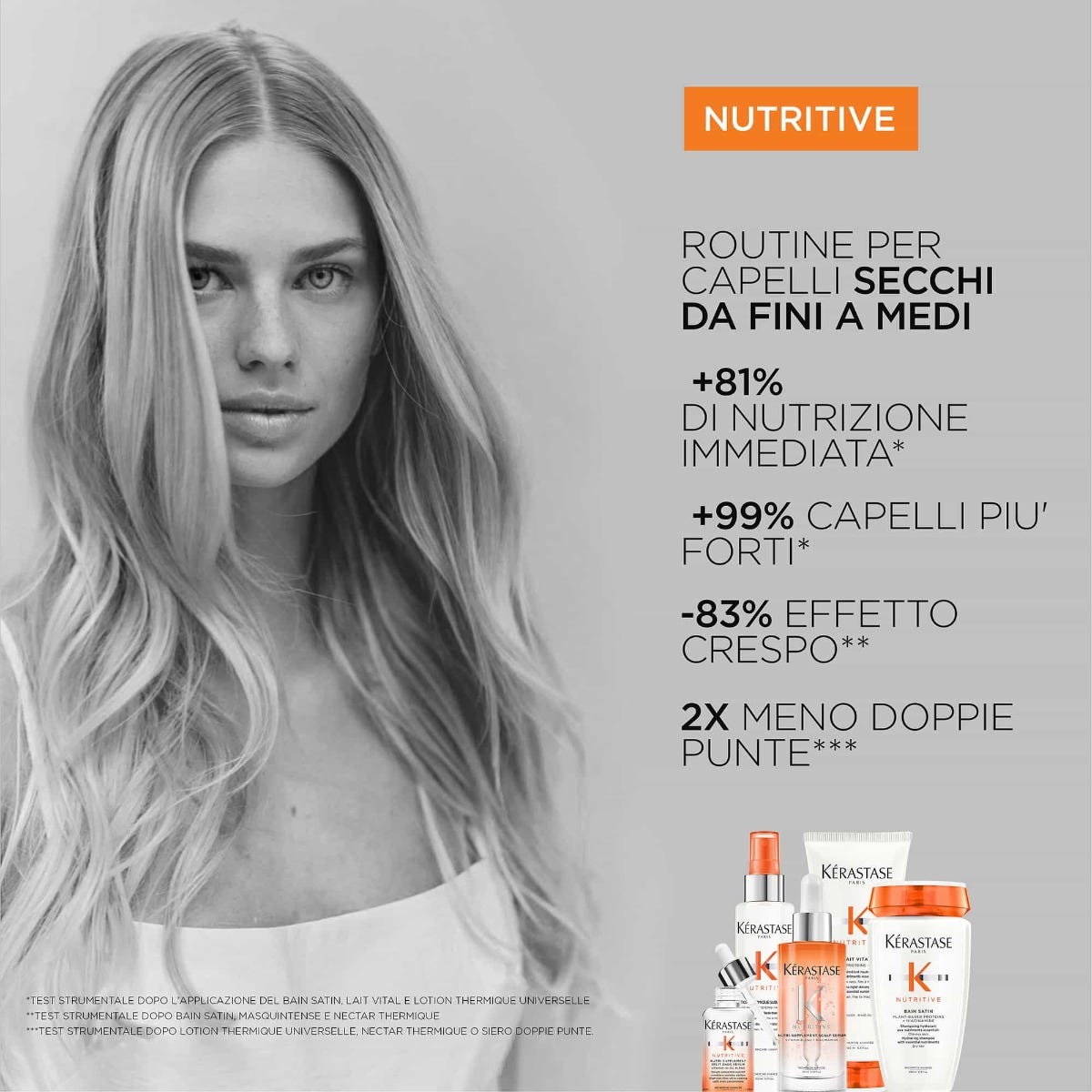 Kérastase Paris Balsamo Fondant Lait Vital districante con nutrienti essenziali 200ml