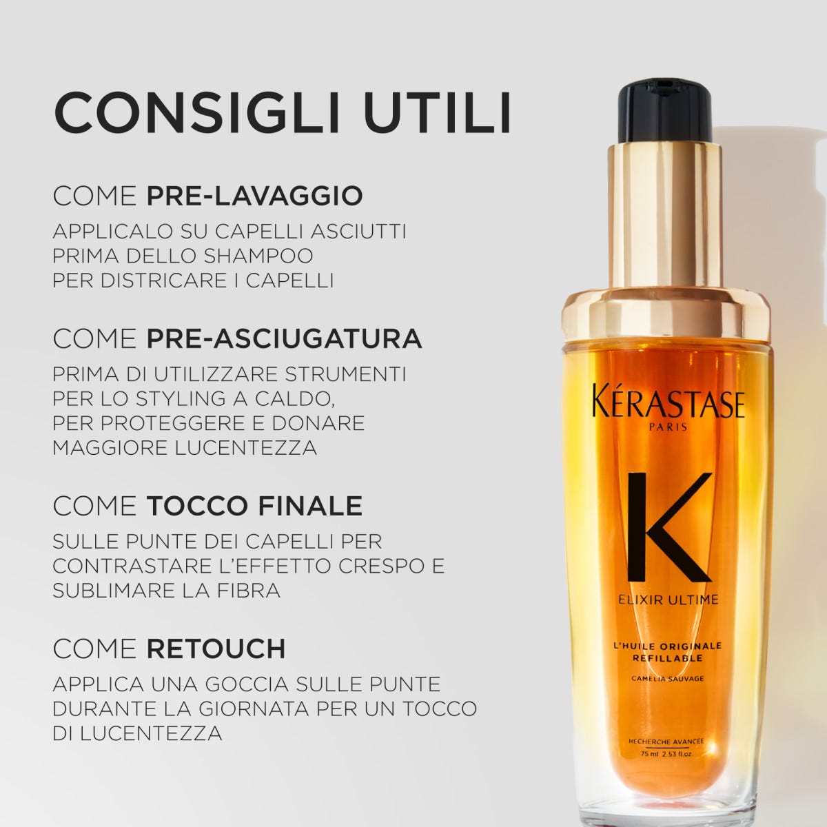 Kérastase K ELixir Oil Olio per Capelli 30ml