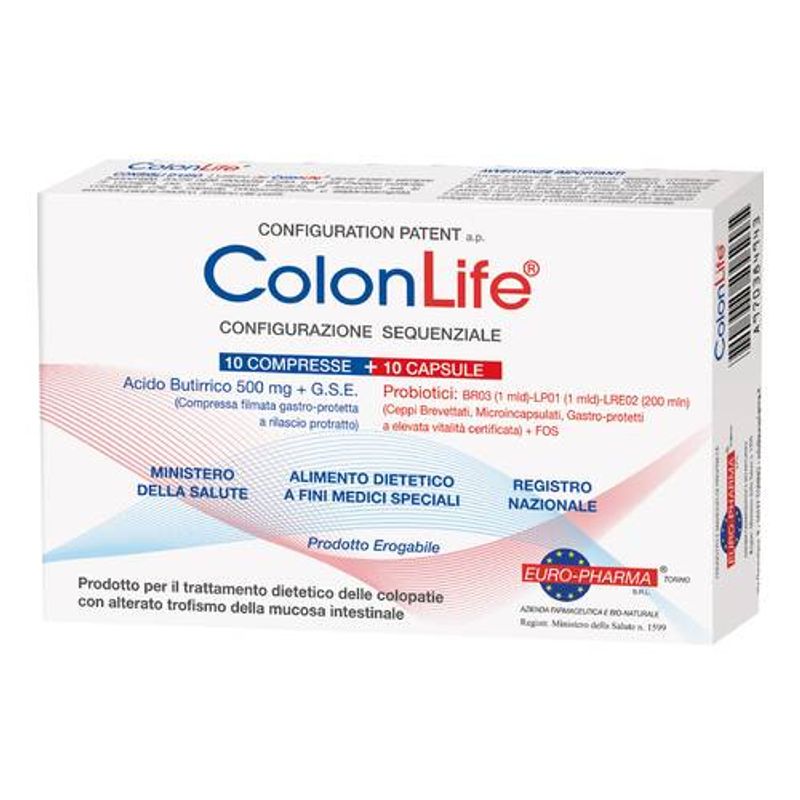 ColonLife integratore per coleopatie 10 compresse + 10 capsule-1