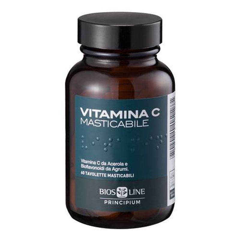 Biosline Vitamina C Masticabile 60 tavolette masticabili-1