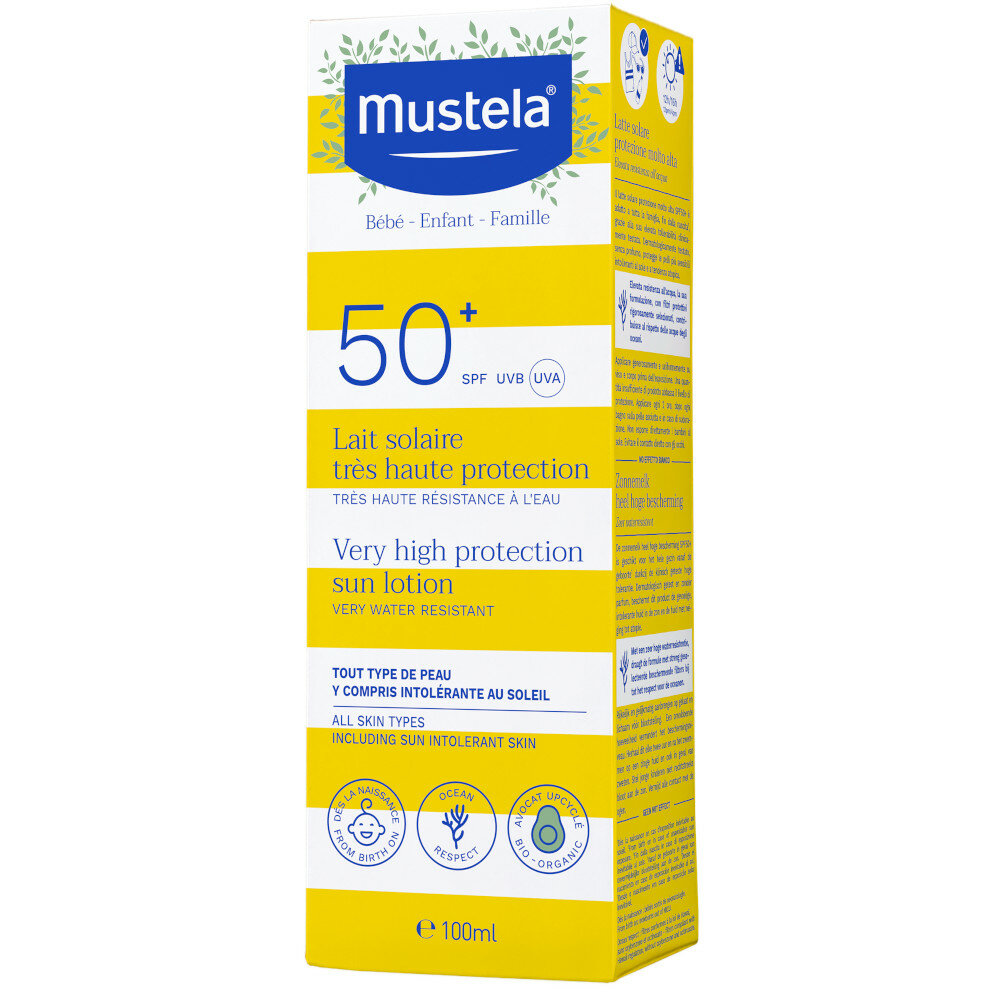 Mustela Latte Solare SPF50+ 100ml-2