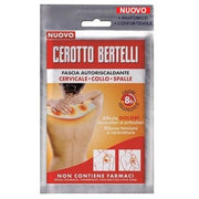 Cerotto Bertelli Fascia Autoriscaldante per cervicale collo e spalle-1