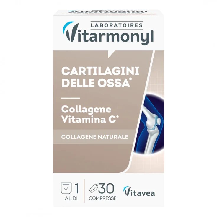 Vitarmonyl Cartilagene Ossa Collagene Vitamina C 30 Compresse-1