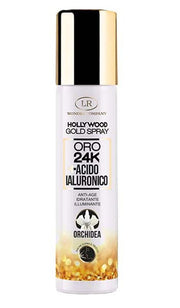 Wonder Hollywood Gold Spray viso oro 24K anti-age illuminante orchidea 75ml-1