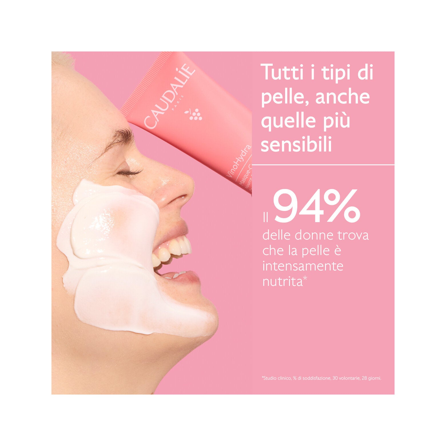 Caudalie Vinohydra Maschera Crema Idratante Viso 60ml-1