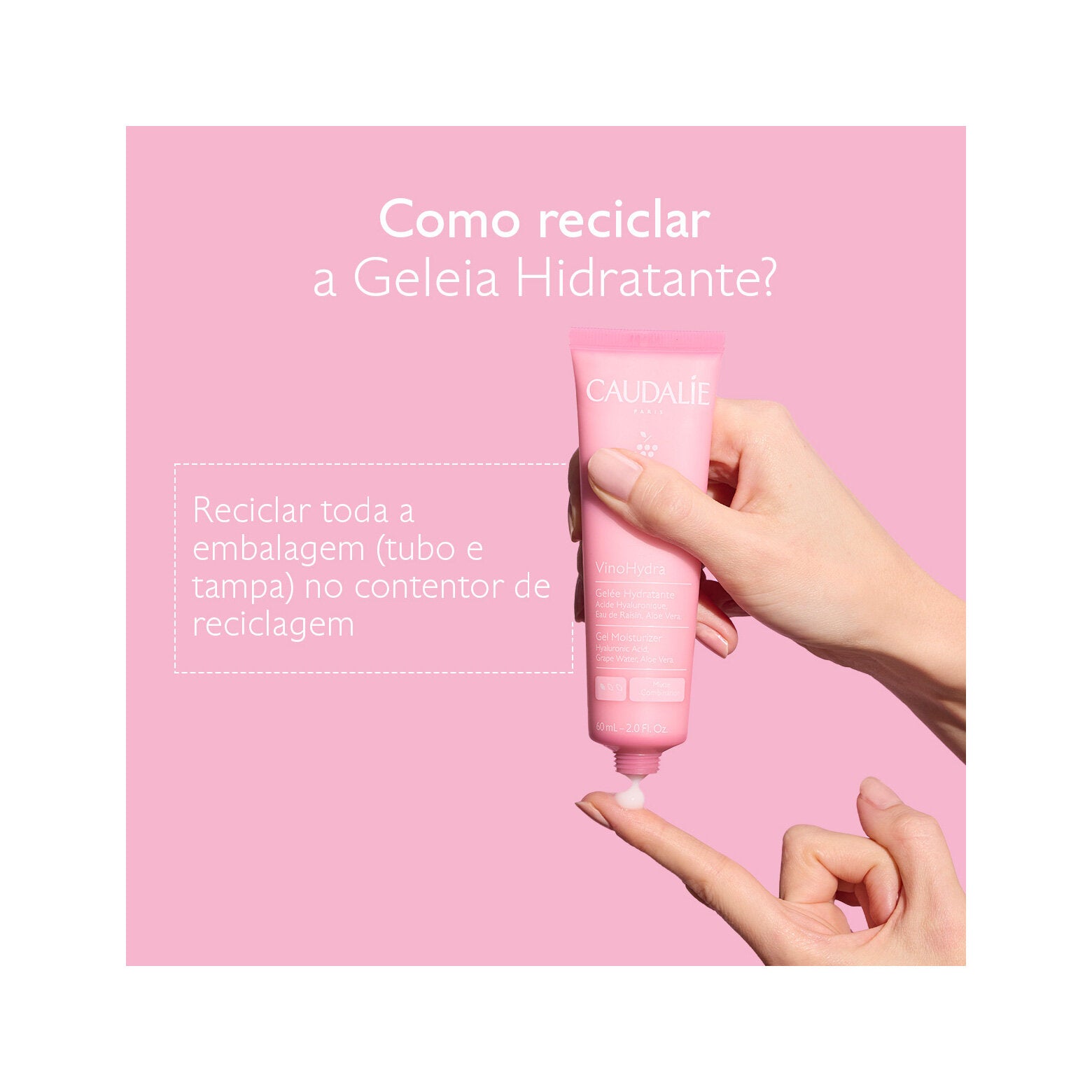 Caudalie Vinohydra Gel Idratante Viso 60ml-8