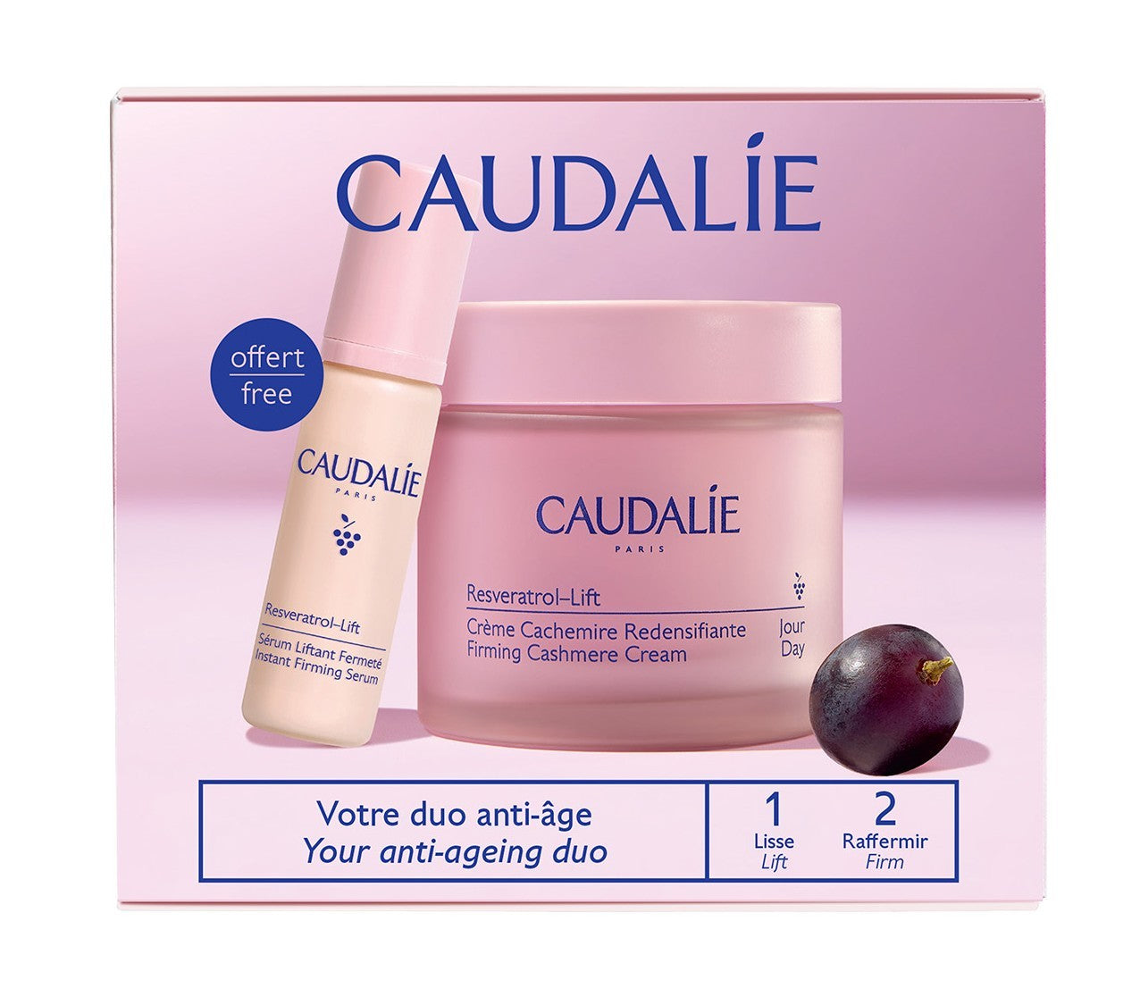 Caudalie Resveratrol-Lift Cofanetto Soluzione Rassodante-1