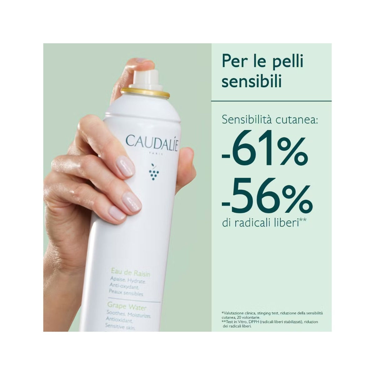 Caudalie Acqua D'Uva Lenitiva E Idratante Viso 300ml-4
