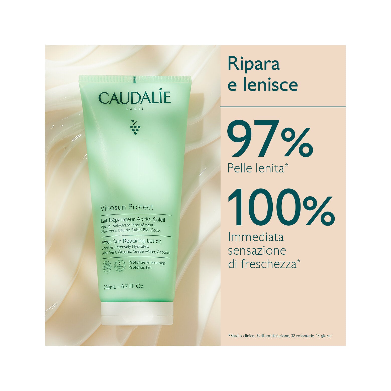 Caudalie Vinosun Protect Latte Riparatore Doposole 200ml-8