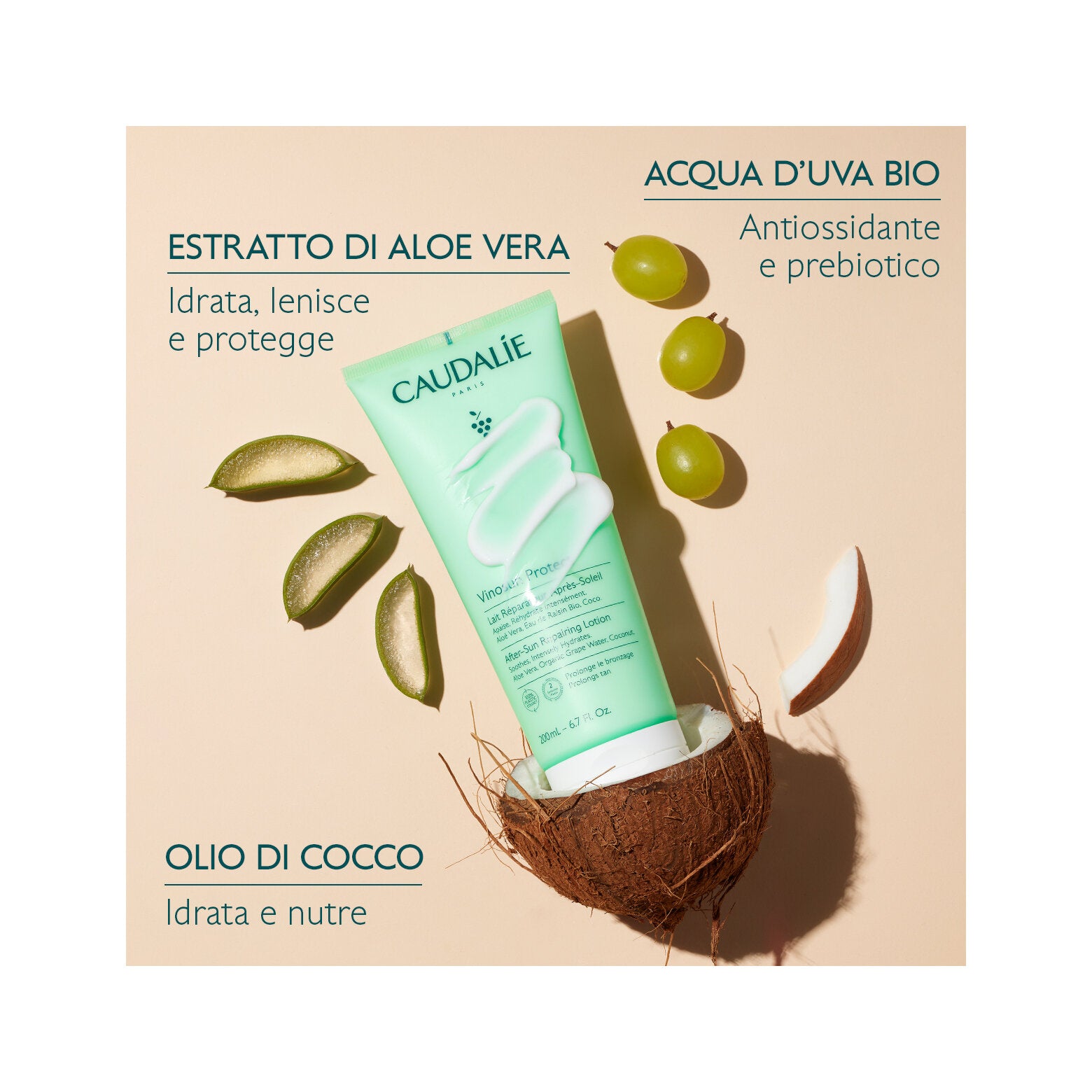 Caudalie Vinosun Protect Latte Riparatore Doposole 200ml-10