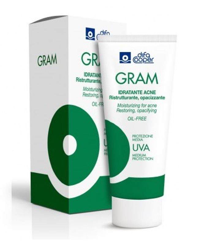 Difacooper Gram Crema Idratante Acne 50ml-1