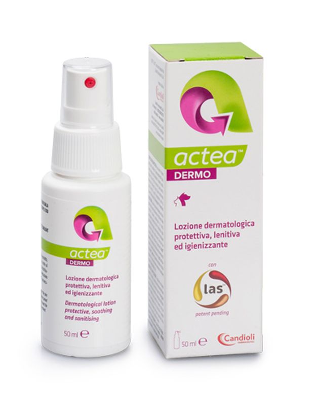 Candioli Actea dermo lozione dermatologica per cani e gatti 50ml-1