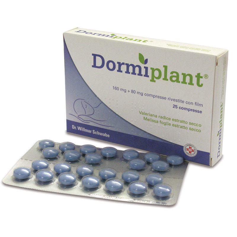 Dormiplant 25 compresse rivestite 160mg + 80mg-0