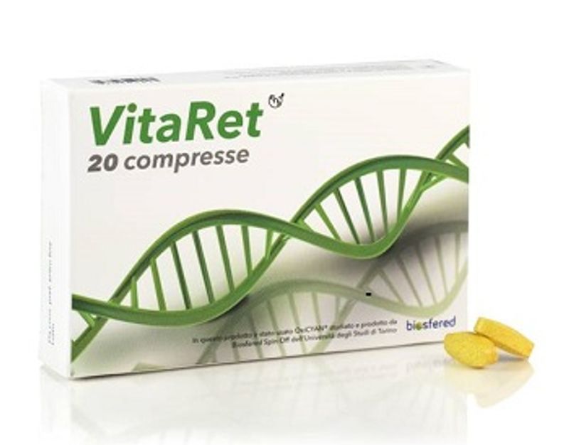 Vitaret 20 Compresse integratore capacità visiva e antiossidante-1