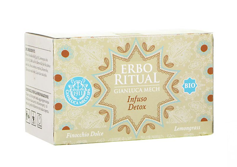 Erbo Ritual Gianluca Mech Infuso Bio Detox Finocchio dolce 20 filtri-1