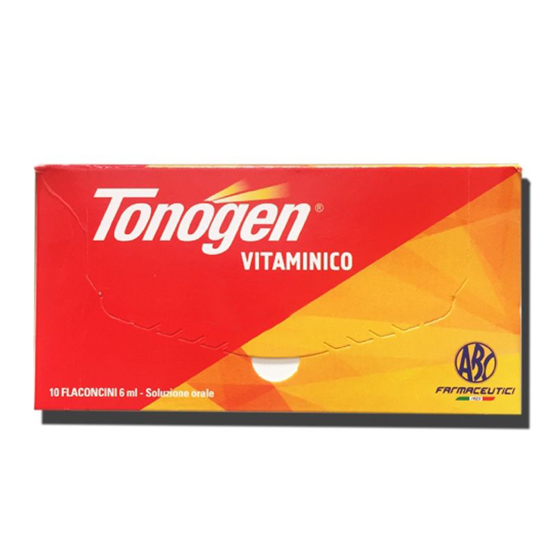 Tonogen Vitaminico 10 flaconcini da 6ml-1