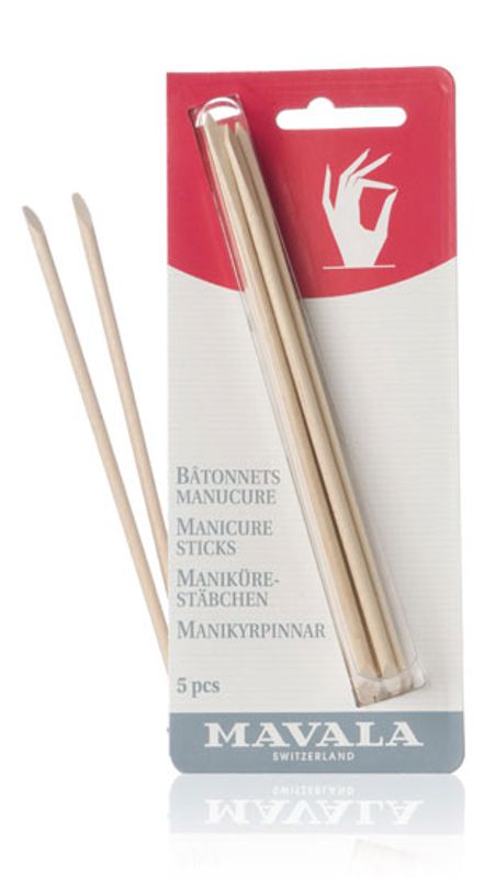 Mavala Bastoncini in legno per manicure 5 pezzi-1