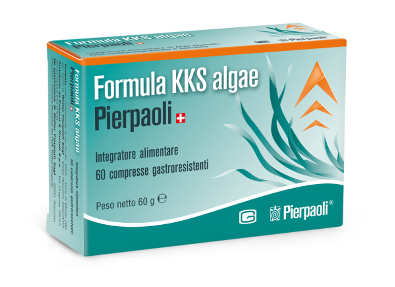 Formula KKS Algae integratore alimentare utile per tono e umore 60 compresse gastrointestinali-1