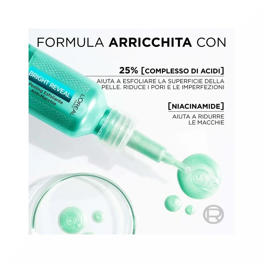 L'Oreal Paris Bright Reveal Peeling Esfoliante Anti-Macchie 25ml-2
