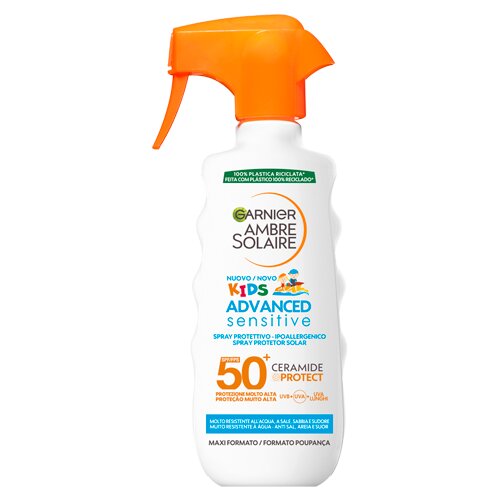 Garnier Ambre Solaire Kids Advanced Sensitive Ceramide Protect Spray 270ml SPF50+-1