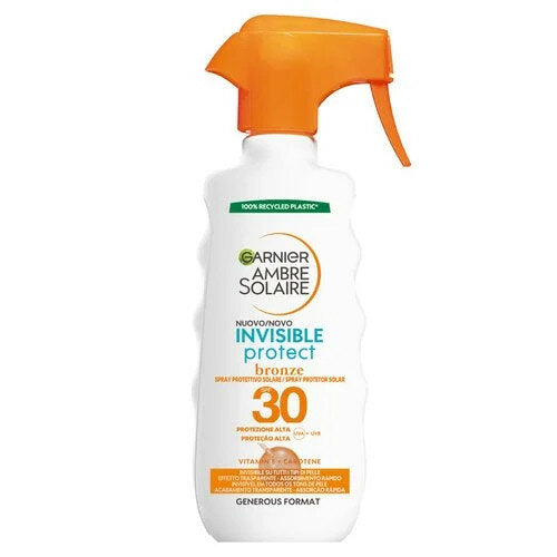 Garnier Invisibile Protect Bronze Protettivo E Solare Spray Gachette 270ml SPF30-3
