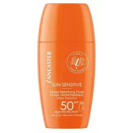 Lancaster Sun Sensitive Fluido Matt Colorato Viso 30ml SPF50-1