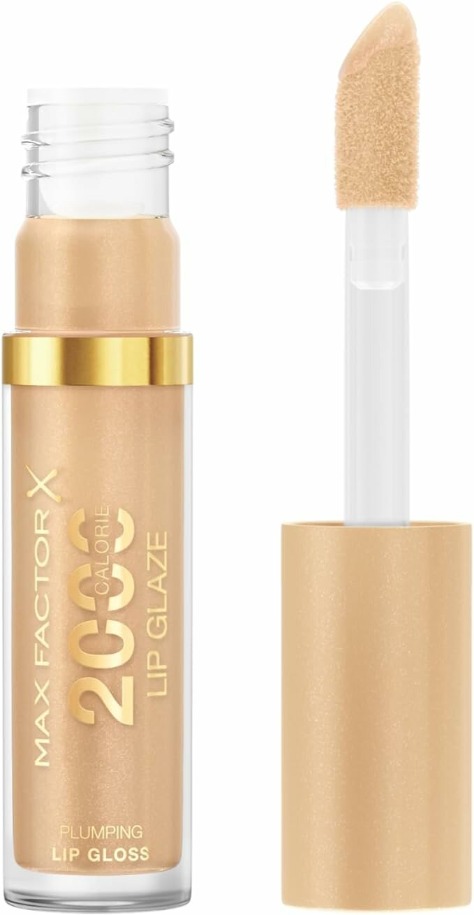 Max Factor 2000 Calorie Lip Glaze Gloss 005 Honey Creme-1