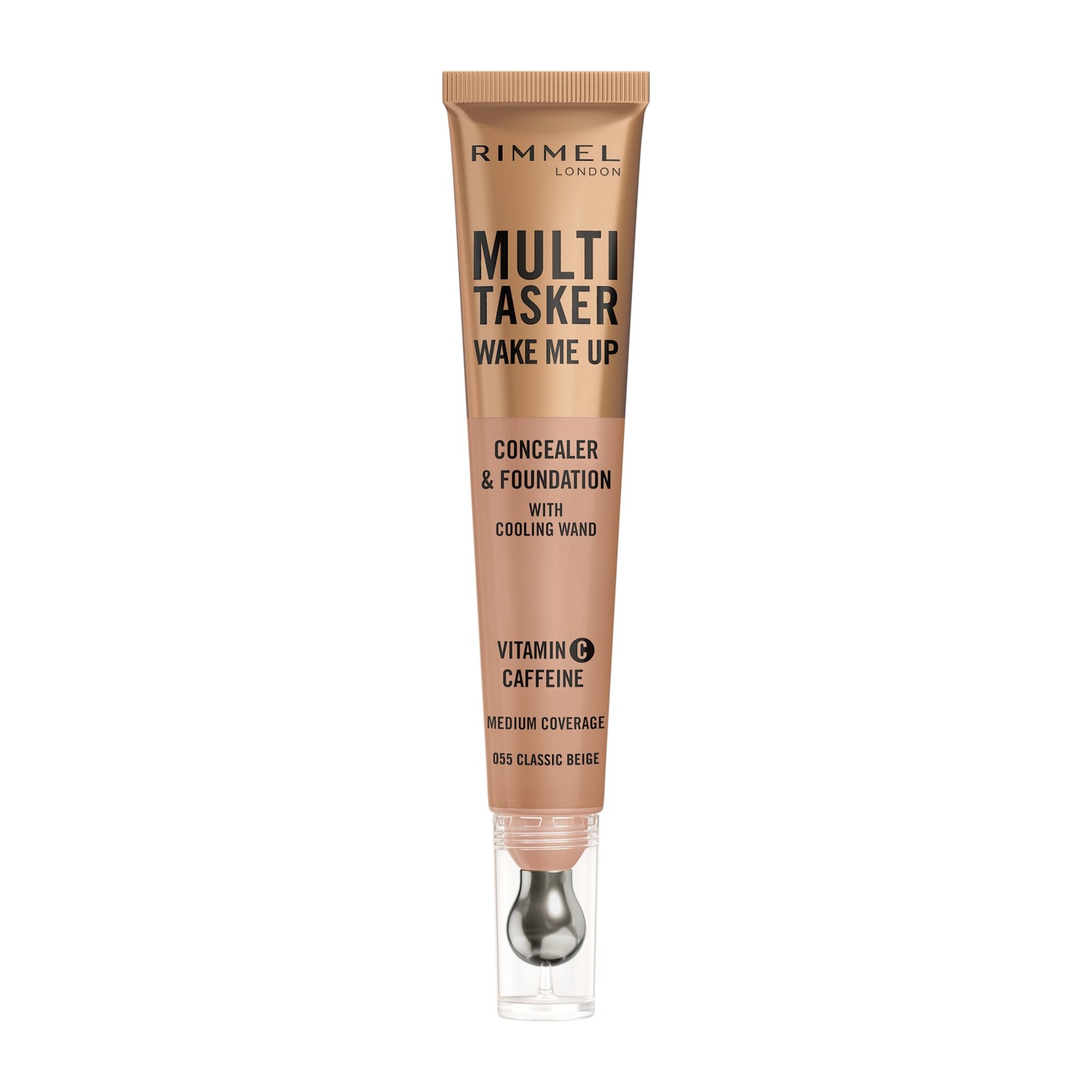 Rimmel Multi-tasker Wake Me Up Correttore & Fondotinta Formula Vegana 055 Classic Beige 20ml-1