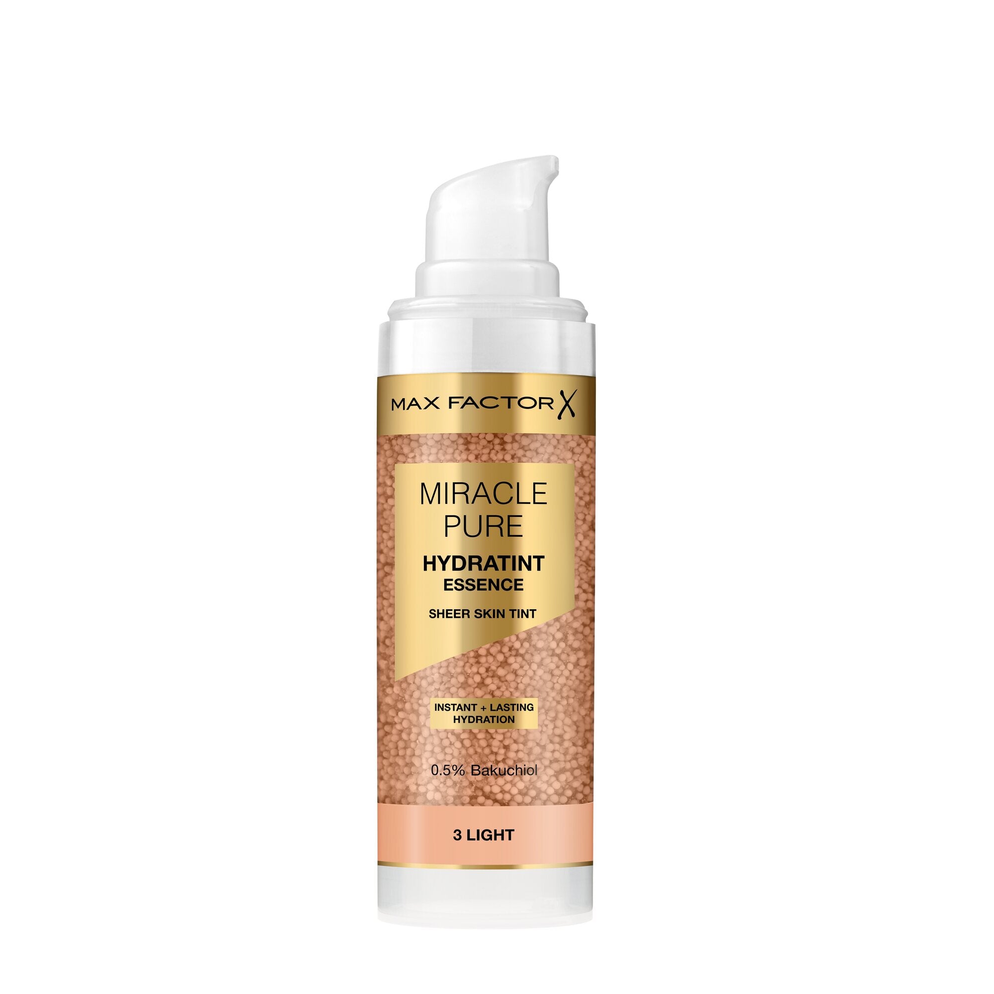 Max Factor Miracle Pure Hydratint Essence Fondotinta 3 Light 30ml-2