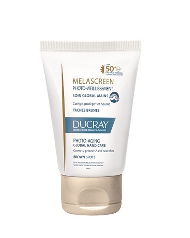Ducray Melascreen Foto-invecchiamento Trattamento Globale Mani SPF50+ 50ml-1
