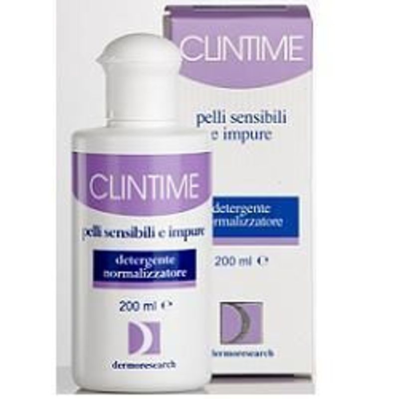 Clintime Detergente Fluido Pelli Grasse E Impure 200ml-1
