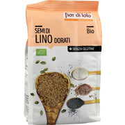 Fior di loto Semi di Lino Dorati biologici e senza glutine 400g-1