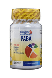 LongLife PABA 100mg Integratore antiossidante 100 Compresse-1