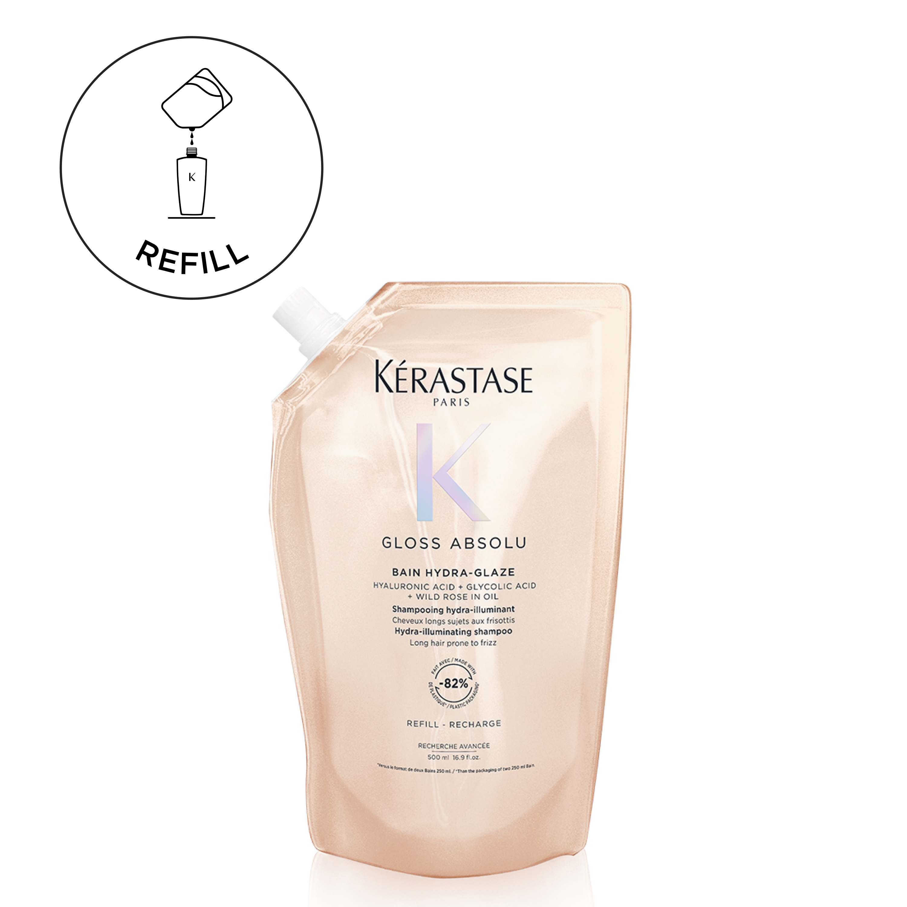 Kérastase Gloss Absolu ECO-Ricarica Bain Hydra-Glaze